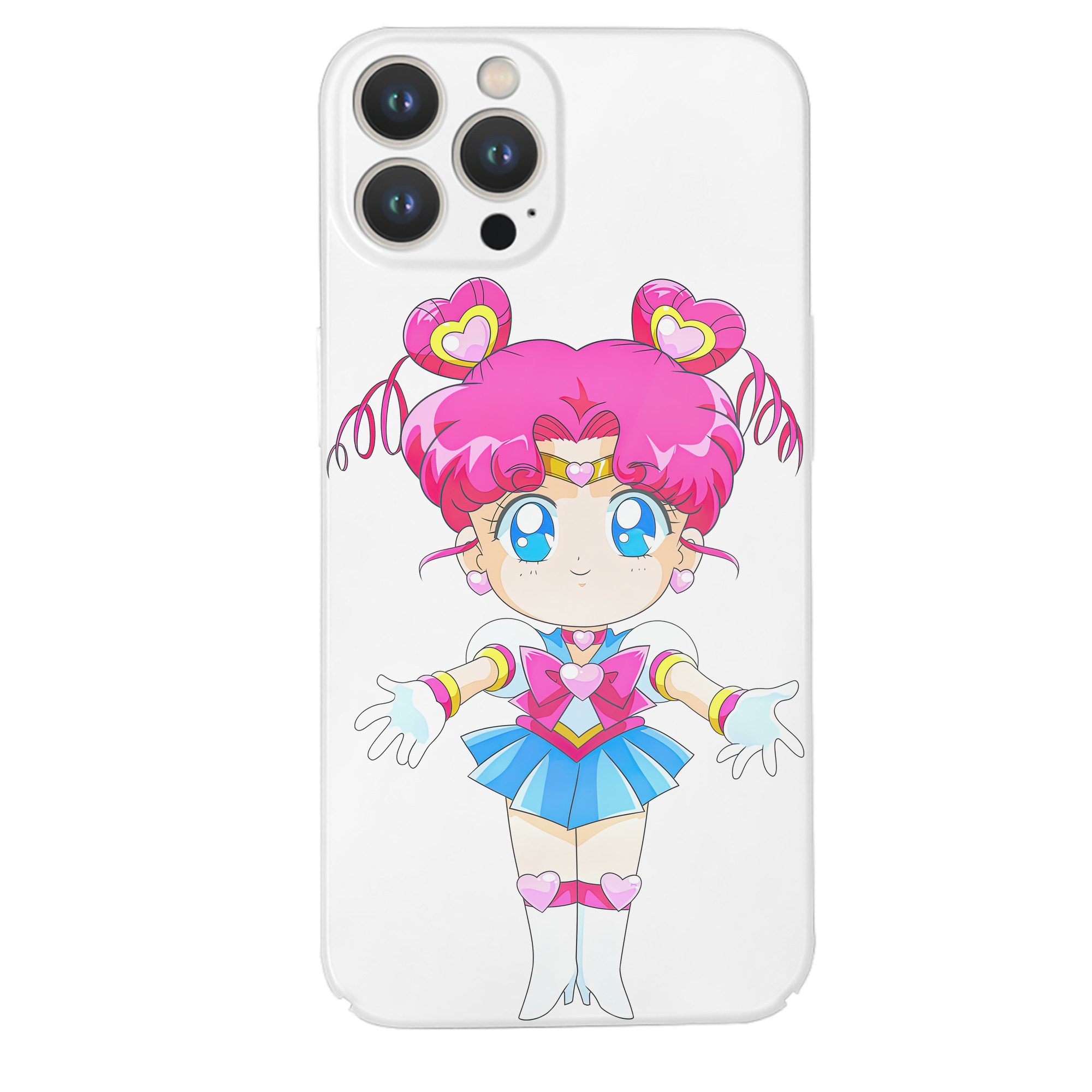 （画像用） 美少女戦士セーラームーン ちびうさ Sailor Moon Chibiusa Tsukino Usagi Small Lady Serenity 【iPhone 14シリーズ対応】ハードケース